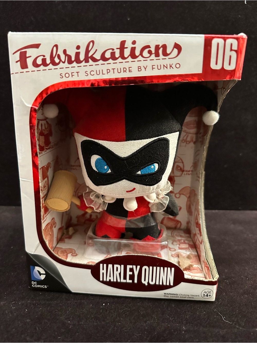 Funko Fabrikations Harley Quinn #06 soft sculpture (retired) NEW IN BOX